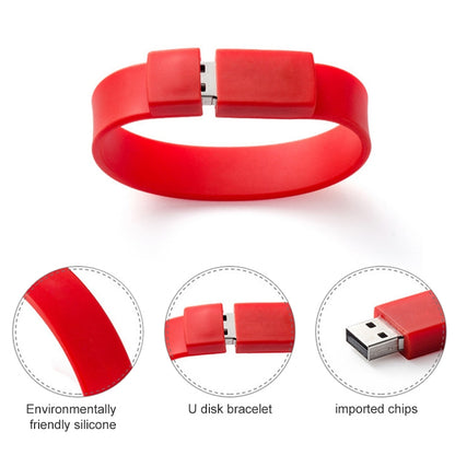 2GB Silicon Bracelets USB 2.0 Flash Disk, 2GB