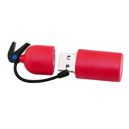 Extinguisher Style USB Flash Disk, 2GB