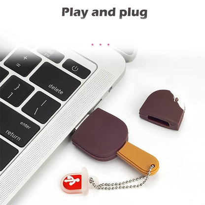 Ice-cream Style USB Flash Disk, 2GB
