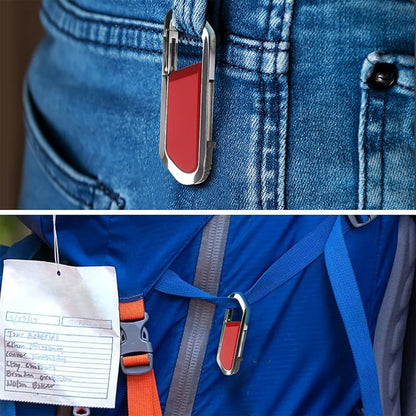 8GB Metallic Keychains Style USB 2.0 Flash Disk (Red), 8GB (Red)