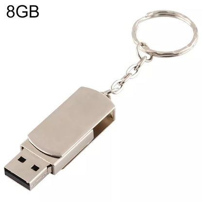 Metal Series Mini USB 2.0 Flash Disk with Keychain (16GB), 2GB, 4GB, 8GB, 16GB
