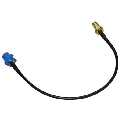 Fakra C Male to RP-SMA Female Connector Adapter Cable / Connector Antenna, Fakra C Male to RP-SMA