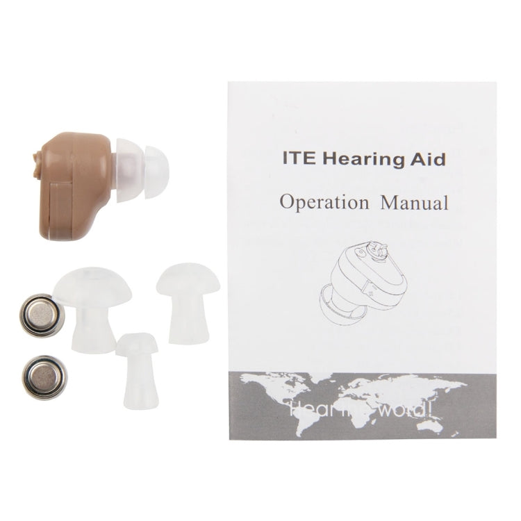 JECPP In Ear Sound Amplifier Adjustable Tone Hearing Aid, V-188