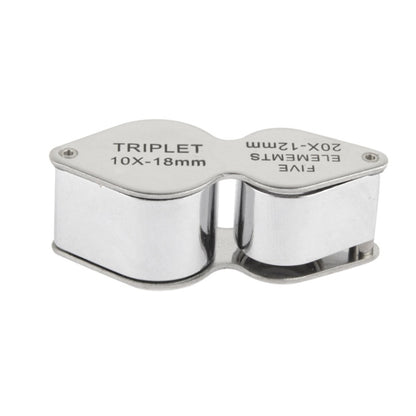 10X - 20X Portable & Rotatable Handheld Jewelry Loupe Magnifier Reading Magnifier (MG22181), 10X - 20X