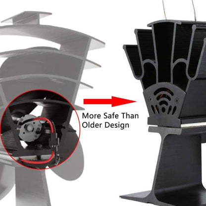 YL501 Eco-friendly Heat Powered Stove Fan for Wood / Gas / Pellet Stoves