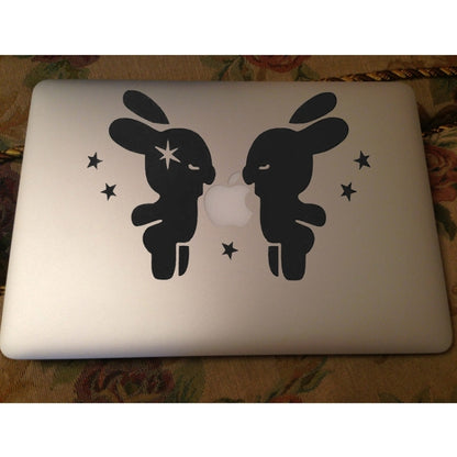 Decor Little Rabbit Notebook Removable Stickers, DIY Free Combination, Size: 20cm x 30cm