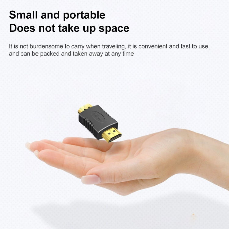 Gold Plated HDMI 19 Pin Male to HDMI 19 Pin Male Adapter, Support Full HD 1080P, HDMI Male to Male