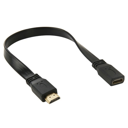 30cm High Speed V1.4 HDMI 19 Pin Male to HDMI 19 Pin Female Connector Adapter Cable, HDMI AM to AF