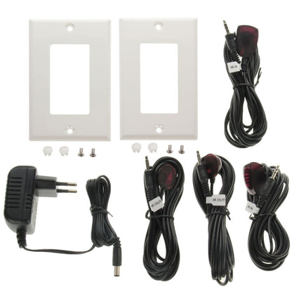HDMI Single Cat5e / 6 50 Meters Wall Plate Extender, EU Plug