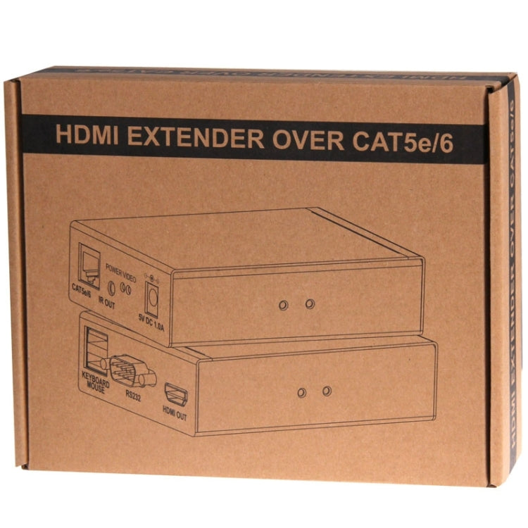 HDMI Extender Over Cat5e / 6, EU Plug, 50m