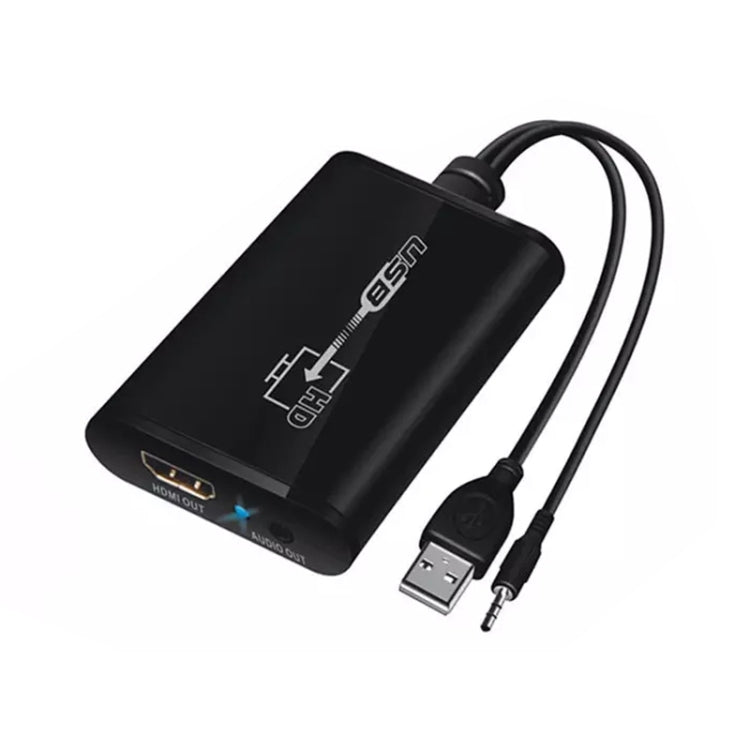 USB 3.0 to HDMI HD Video Leader Converter for HDTV, Support Full HD 1080P, USB 3.0