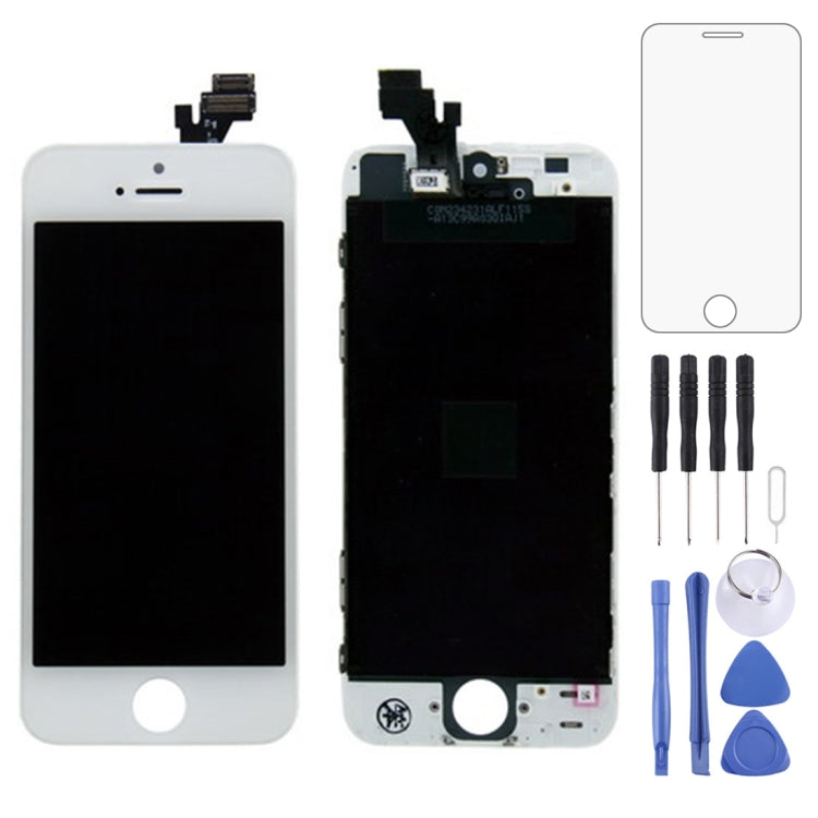 LCD Screen with Frame for iPhone 5, For iPhone 5 White, For iPhone 5 Black