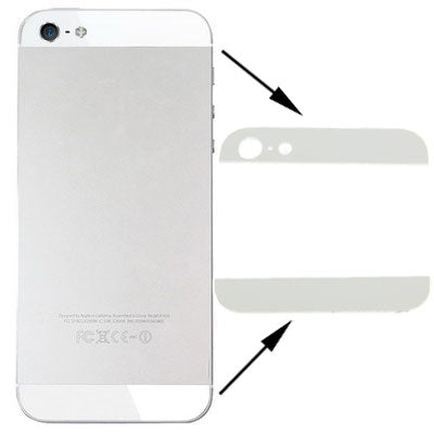 OEM Version Back Cover Top & Bottom Glass Lens for iPhone 5 (Golden), For 5, OEM For iPhone 5 Black, OEM For iPhone 5 White