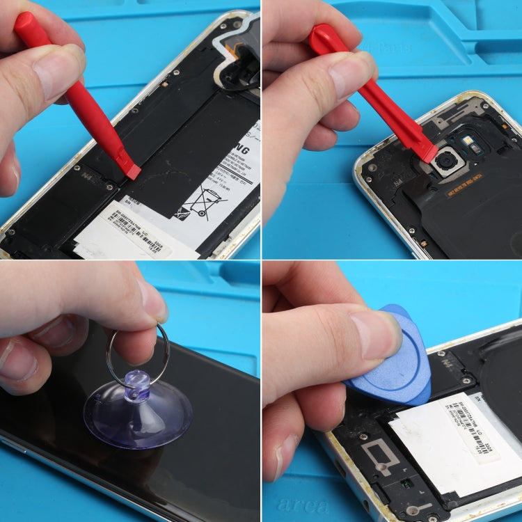 Professional Versatile Screwdrivers Set for iPhone 5 & 5S & 5C / iPhone 4 & 4S (Sucker + Paddles + Screwdriver), 6 in 1 (For iPhone)