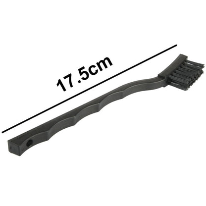 17.5cm Electronic Component Curved Anti-static Brush, Length: 17.5cm Black