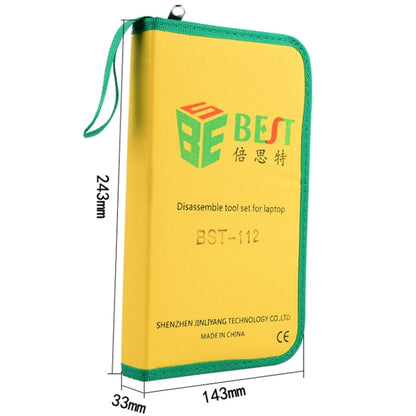 BEST BST-112 22 in 1 Profession Multi-purpose Repair Tool Set for Mobile Phone / Laptop Computer, BST-112
