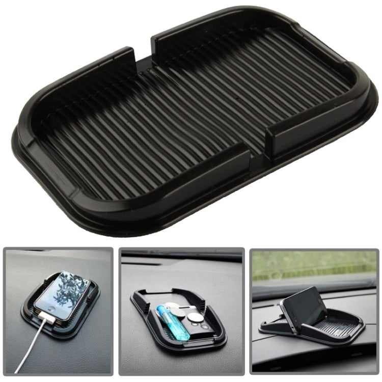 Car Dashboard Anti-skid Magic Sticky Silicone Gel Pad / Holder for iPhone 5 & 5S / iPhone 4 & 4S, For iPhone, Galaxy, Sony, Lenovo, HTC, Huawei, and other Smartphones(Black)