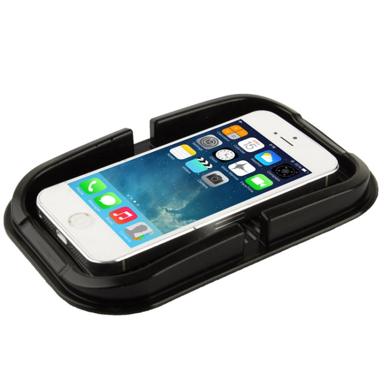 Car Dashboard Anti-skid Magic Sticky Silicone Gel Pad / Holder for iPhone 5 & 5S / iPhone 4 & 4S, For iPhone, Galaxy, Sony, Lenovo, HTC, Huawei, and other Smartphones(Black)
