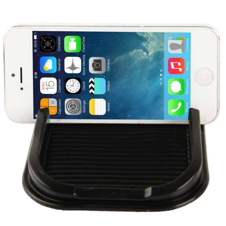 Car Dashboard Anti-skid Magic Sticky Silicone Gel Pad / Holder for iPhone 5 & 5S / iPhone 4 & 4S, For iPhone, Galaxy, Sony, Lenovo, HTC, Huawei, and other Smartphones(Black)