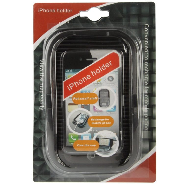 Car Dashboard Anti-skid Magic Sticky Silicone Gel Pad / Holder for iPhone 5 & 5S / iPhone 4 & 4S, For iPhone, Galaxy, Sony, Lenovo, HTC, Huawei, and other Smartphones(Black)