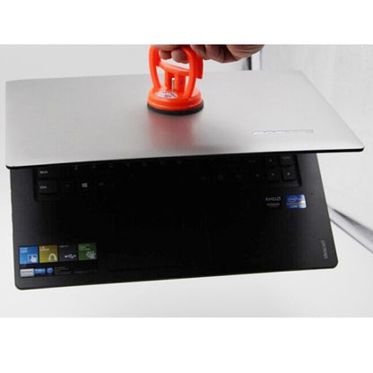 Double Suction Cup Dent Puller Glass Handle Repair Tool for PC / Laptop / iMac / LCD TV, Diameter: 11.5cm, Double 11.5cm Diameter
