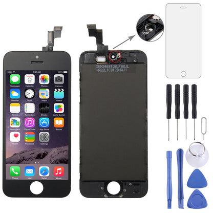 Digitizer Assembly (Original LCD + Frame + Touch Panel) for iPhone 5S, For iPhone 5S Black, For iPhone 5S White