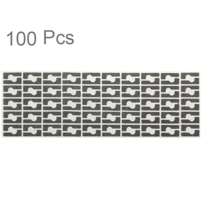 100 PCS for iPhone 6 Audio Power Iron Stick Cotton Pads, For 6