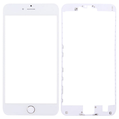 3 in 1 for iPhone 6s Plus (Front Screen Outer Glass Lens + Front Housing LCD Frame + Home Button), For 6s Plus, For iPhone 6s Plus (3 in 1)