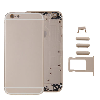 6 in 1 for iPhone 6 Plus (Back Cover + Card Tray + Volume Control Key + Power Button + Mute Switch Vibrator Key + Sign) Full Assembly Housing Cover, For 6 Plus, For iPhone 6 Plus (6 in 1), For iPhone 6 Plus(6 in 1)