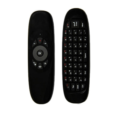 C120 T10 Fly Air Mouse 2.4GHz Rechargeable Wireless Keyboard Remote Control for Android TV Box / PC, Wireless Keyboard