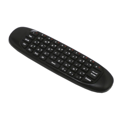 C120 T10 Fly Air Mouse 2.4GHz Rechargeable Wireless Keyboard Remote Control for Android TV Box / PC, Wireless Keyboard