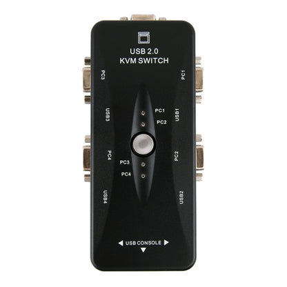 4-PORT KVM Switch, 4 Ports (with USB)