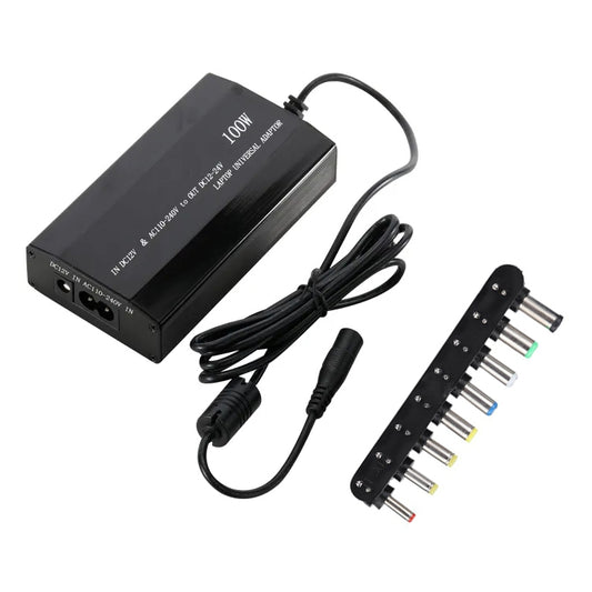 100W Universal Laptop AC / DC Adapter, Convenient Exchange Voltage, with USB 5V Port, 100W Universal Laptop AC / DC Adapter