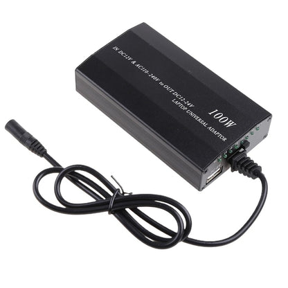 100W Universal Laptop AC / DC Adapter, Convenient Exchange Voltage, with USB 5V Port, 100W Universal Laptop AC / DC Adapter