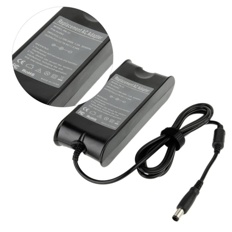 AC 19.5V 3.34A Power Adapter for Dell Laptop, Output Tips: 7.4mm x 5.0mm, 3.34A