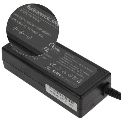 65W 19V 3.42A AC Adapter for Acer Laptop, Output Tips: 5.5mm x 2.5mm, 3.42A
