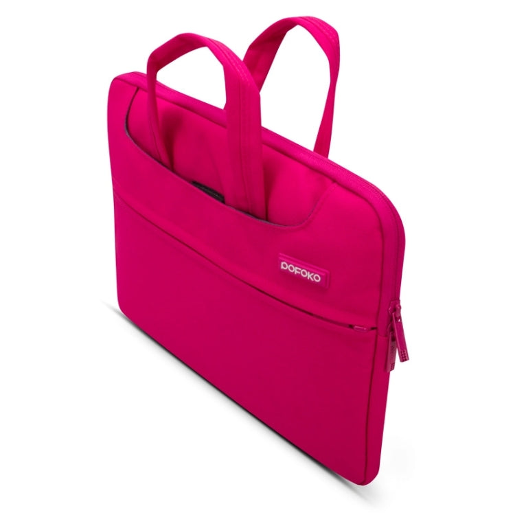 POFOKO 12 inch Portable Single Shoulder Laptop Bag for Laptop, 12 inch Magenta, 12 inch Blue