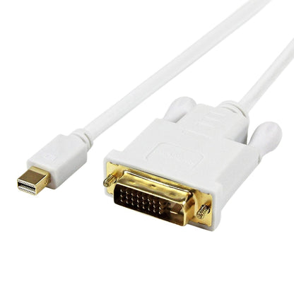 Mini DisplayPort to DVI 24+1 Male Cable Convertor adapter, Cable Length: 1.8M, Mini DP to DVI 24+1 Male