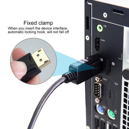 DisplayPort Male to HDMI Male Adapter Cable, Length: 1.8m, DP to HDMI Male White