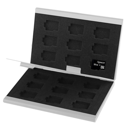 2x 9 in 1 Memory Card Protective Case Box for TF Card, Size: 93mm (L) x 62mm (W) x 10mm