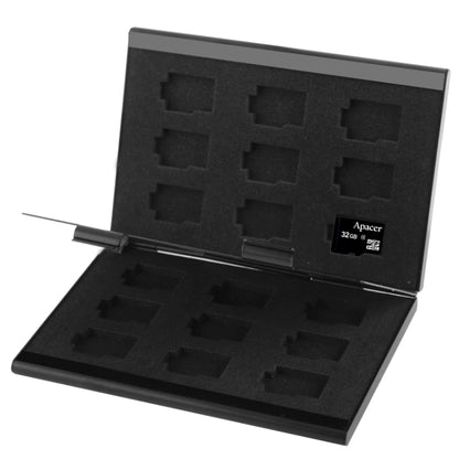 2x 9 in 1 Memory Card Protective Case Box for TF Card, Size: 93mm (L) x 62mm (W) x 10mm