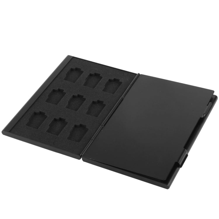 2x 9 in 1 Memory Card Protective Case Box for TF Card, Size: 93mm (L) x 62mm (W) x 10mm
