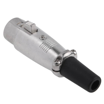 3 Pin XLR Female Plug Microphone Connector Adapter, Female Plug