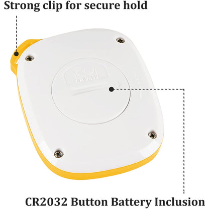 3D All Dimensional Multifunction Digital Electronic Pedometer Step Counter, 3D Yellow