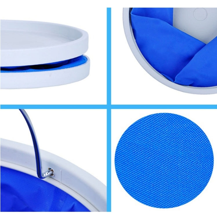 9L Multifunctional Foldable Bucket for Car Washing / Fishing / Storage, Random Color Delivery, Foldable Bucket