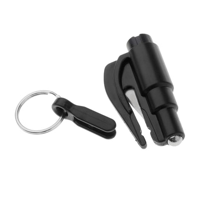 2 in 1 Car Emergency Hammer / Key Chain / Knife Broken Glass Portable Tool, 2 in 1 Black, 2 in 1 Red, 2 in 1 Yellow