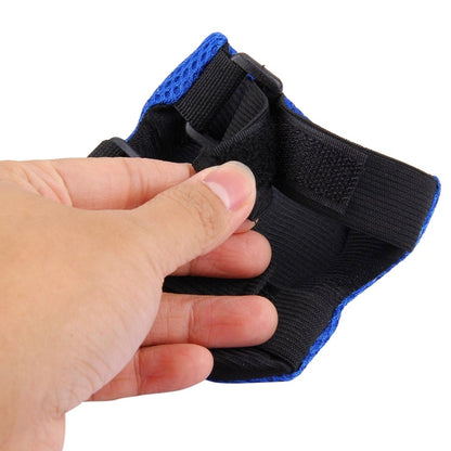 6 in 1 Roller Skate Knee & Elbow & Wrist Pads Protective Gear Sets, Gear Sets(Dark Blue), Gear Sets(Purple), Gear Sets(Blue), Gear Sets(Pink), Gear Sets(Black)