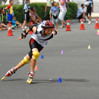 6 in 1 Roller Skate Knee & Elbow & Wrist Pads Protective Gear Sets, Gear Sets(Dark Blue), Gear Sets(Purple), Gear Sets(Blue), Gear Sets(Pink), Gear Sets(Black)