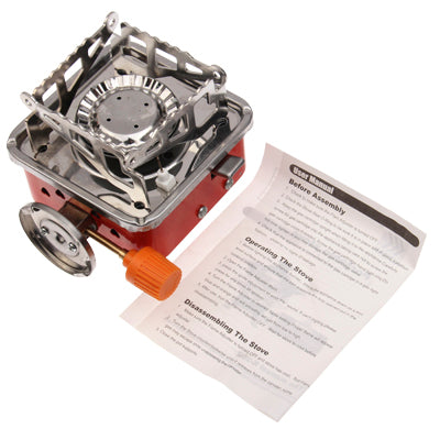 Outdoor Picnic Gas Burner Portable Card Type Camping Stove, K-202