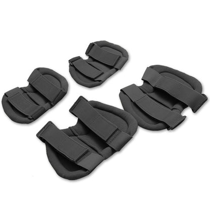 Unique X-shaped Couples Hatch XTAK Knee and Elbow Pads Protective Gear, Pads Protective Gear(Black)